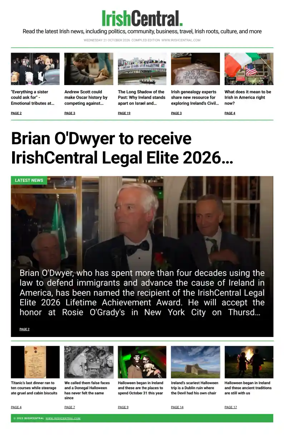 Cover of Irish Central