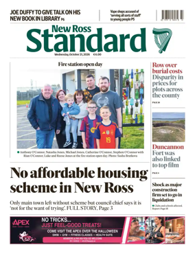 Cover of New Ross Standard