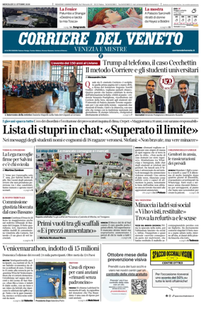 Cover of Corriere del Veneto (Venezia e Mestre)