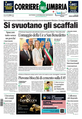 Cover of Corriere dell Umbria