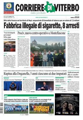 Cover of Corriere di Viterbo