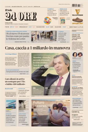 Cover of Il Sole 24 Ore
