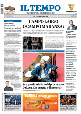 Cover of Il Tempo (Nazionale)