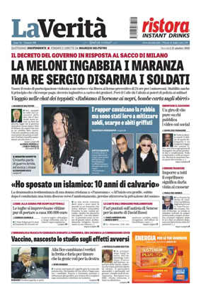 Cover of La Verita (Italia)