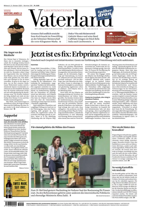 Cover of Liechtensteiner Vaterland