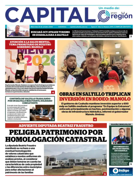 Cover of Capital Coahuila