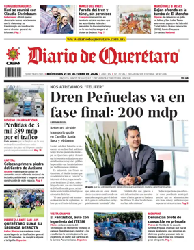 Cover of Diario de Queretaro