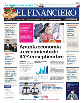 Cover of El Financiero