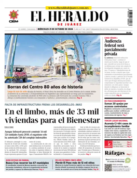 Cover of El Heraldo de Juarez