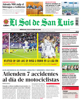 Cover of El Sol de San Luis Potosi