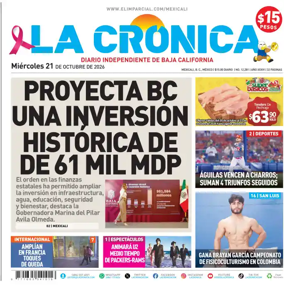 Cover of La Cronica