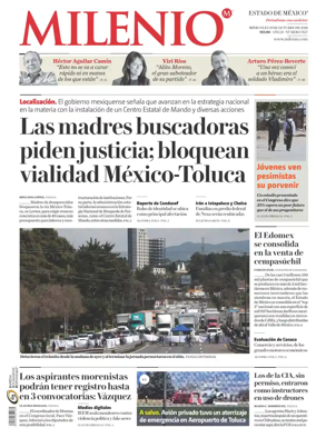 Cover of Milenio Edo de Mexico