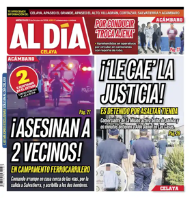 Cover of Periodico Al Dia (Celaya)