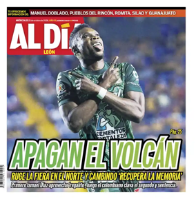 Cover of Periodico Al Dia (Leon)