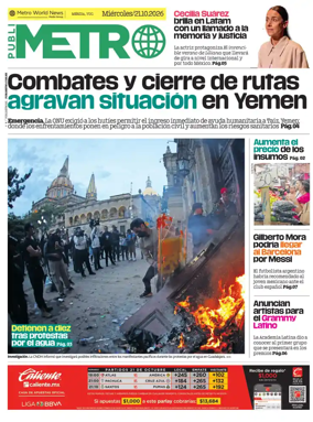Cover of Publimetro Merida