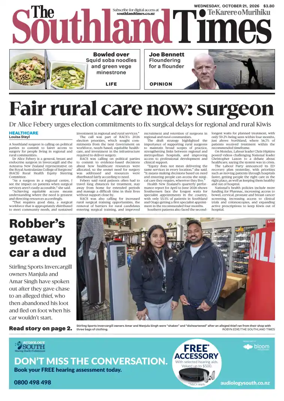 Cover of The Southland Times