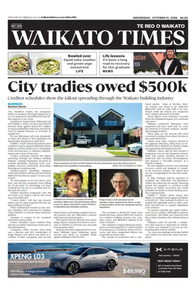 Cover of Waikato Times