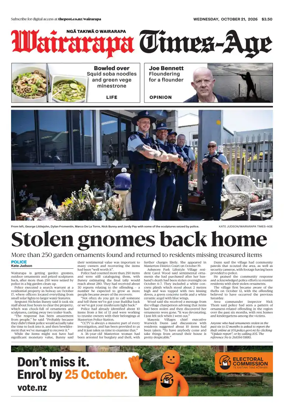 Cover of Wairarapa Times-Age (NZ)