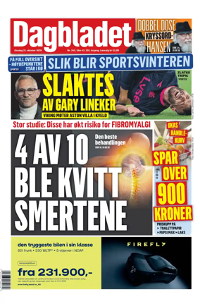 Cover of Dagbladet