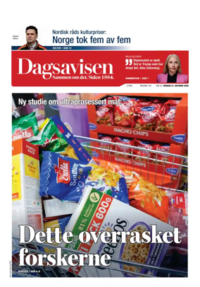 Cover of Dagsavisen