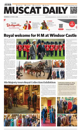 Cover of Muscat Daily