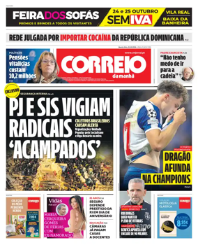 Cover of Correio da Manha