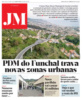 Cover of Jornal Madeira