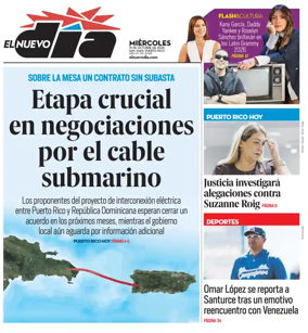 Cover of El Nuevo Dia