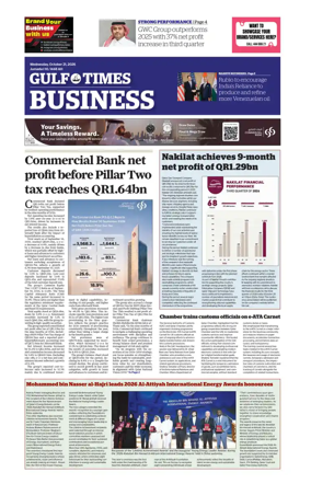 Cover of Gulf Times Business