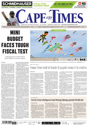 Cover of Cape Times
