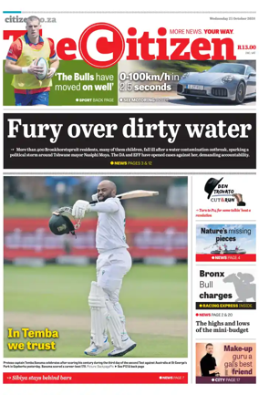 Cover of The Citizen (KZN)