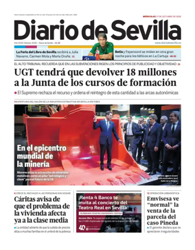 Cover of Diario de Sevilla