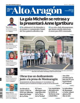 Cover of Diario del Alto Aragon