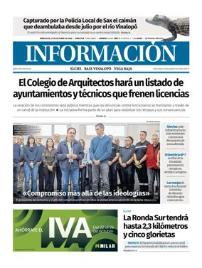 Cover of Diario Informacion (Elche y Vega Baja)