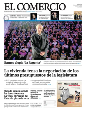 Cover of El Comercio_(Oviedo)