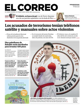 Cover of El Correo (Duranguesado)
