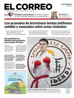 Cover of El Correo (Margen izquierda)