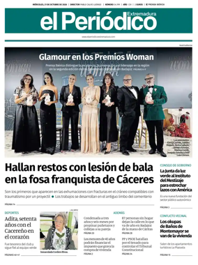 Cover of El Periodico Extremadura