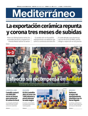 Cover of El Periodico Mediterraneo