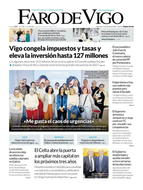 Cover of Faro de Vigo