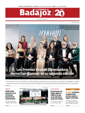 Cover of La Cronica de Badajoz BE