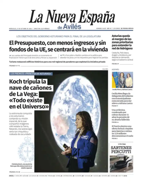 Cover of La Nueva Espana (Aviles)
