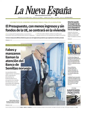 Cover of La Nueva Espana