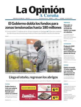 Cover of La Opinion de A Coruna