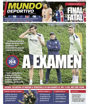 Cover of Mundo Deportivo (Bizkaia-Araba)
