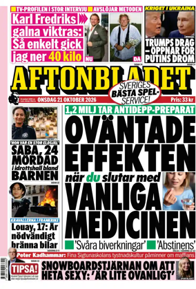 Cover of Aftonbladet