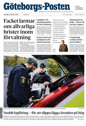Cover of Goteborgs-Posten
