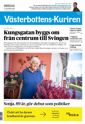 Cover of Vasterbottens-Kuriren