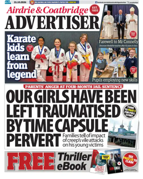 Cover of Airdrie & Coatbridge Advertiser
