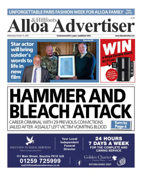 Cover of Alloa Advertiser